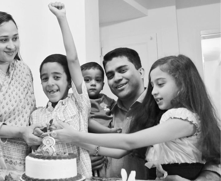 The family is celebrating Eklel’s 8th birthday on July 01, 2013. 