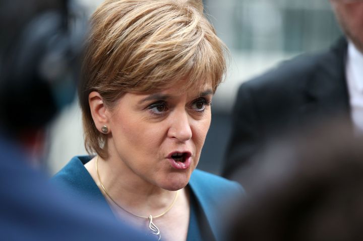 <strong>Nicola Sturgeon hit described the comments as 'spectacularly ill-judged'</strong>