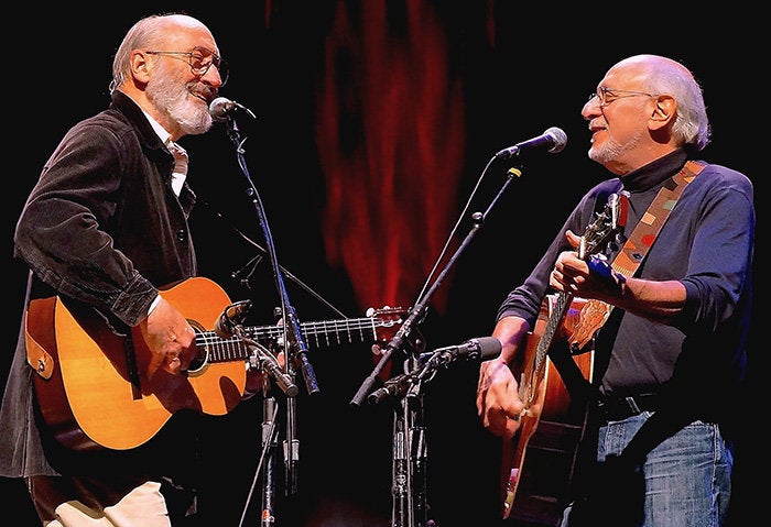 Peter Yarrow and Noel Paul Stookey of <em>Peter, Paul and Mary </em>