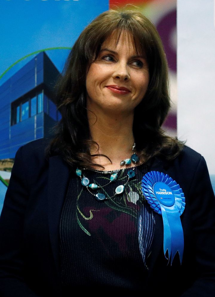 Tory Trudy Harrison’s victory was the first time a governing party had gained a seat in a parliamentary by-election since 1982