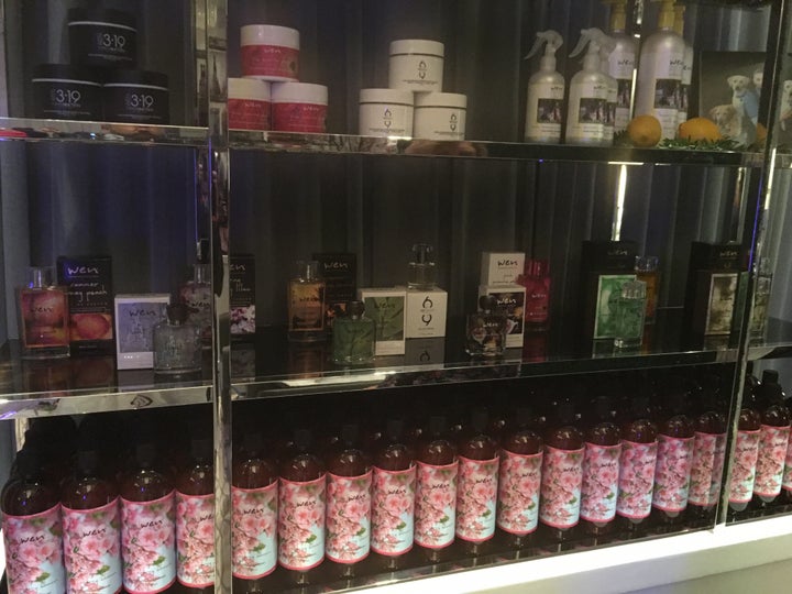 <p>Wen beauty products</p>