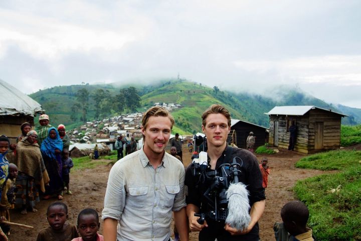 Dennis and Patrick Weinert in the Easter Democratic Republic of the Congo