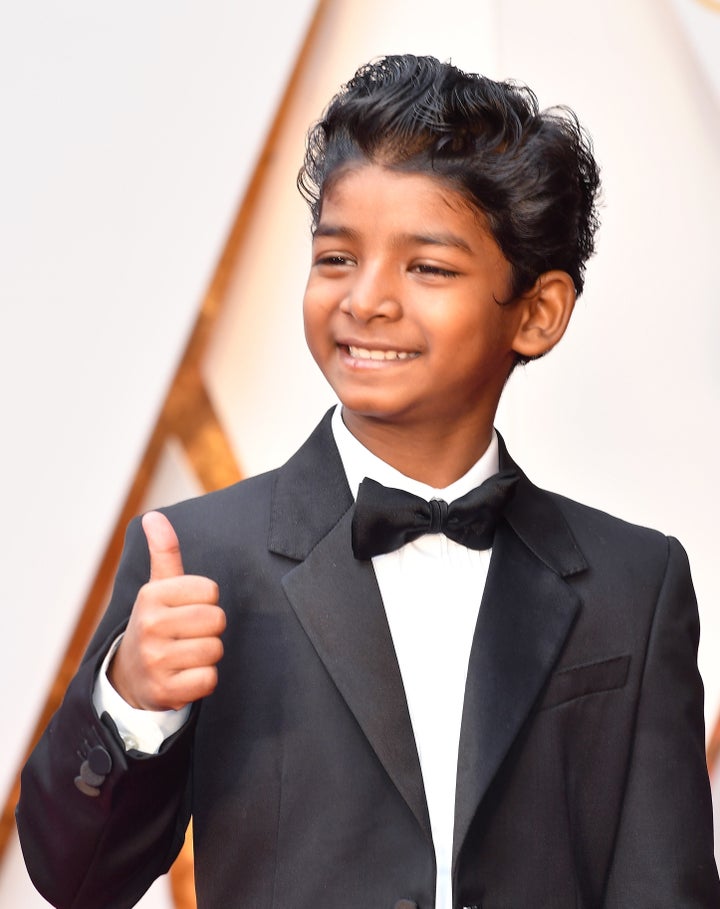 Sunny Pawar attends the 89th Annual Academy Awards