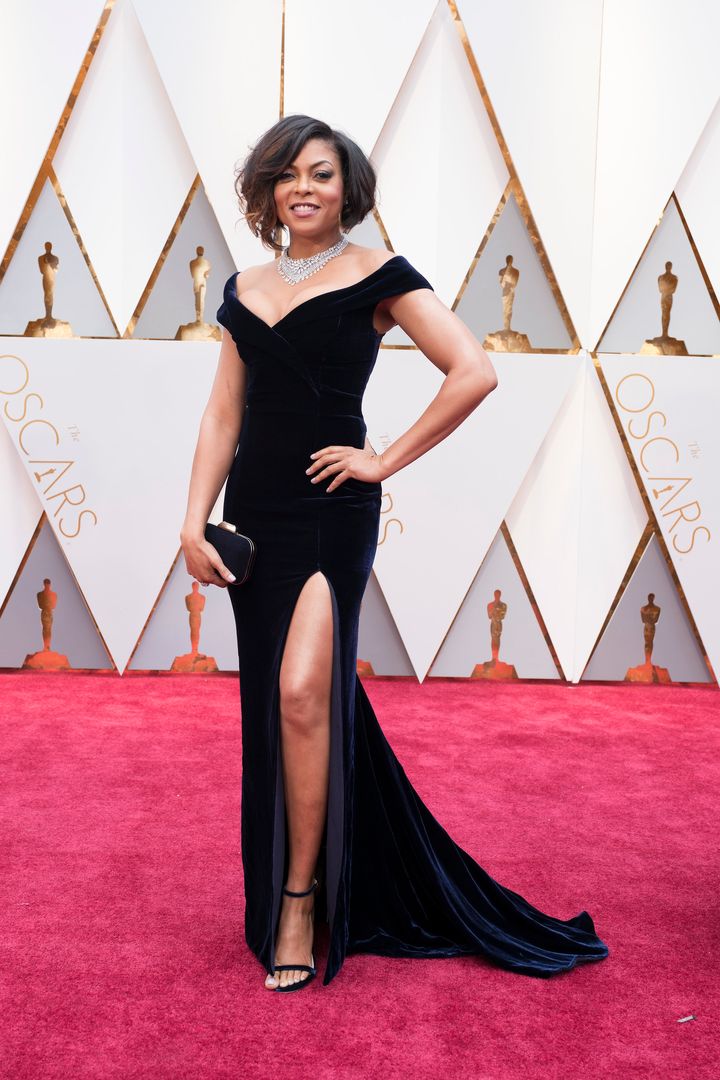 She was the biggest snub of the year, but that didn't stop Taraji going all out