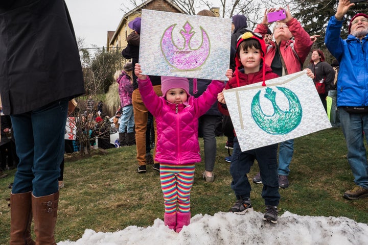 <p>March and Rally for Justice and Equality Portland, Oregon 1/28/17 </p>
