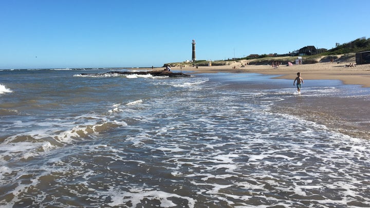 <p>The 1877 lighthouse protects ships off Playa Brava in Jose Ignacio</p>