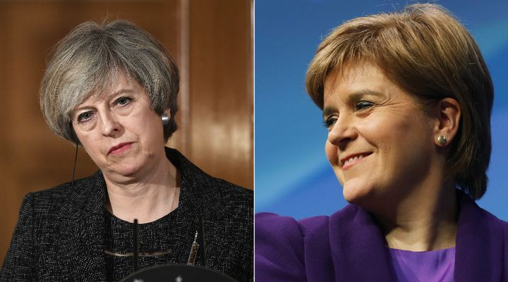 Theresa May fears Nicola Sturgeon will time a second referendum during Brexit 