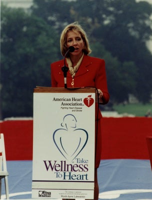 <p>Mosca at the 1997 event in Washington, D.C.</p>