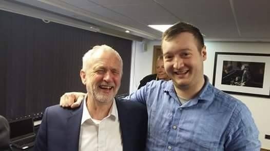 Jeremy Corbyn and Sam Wheeler