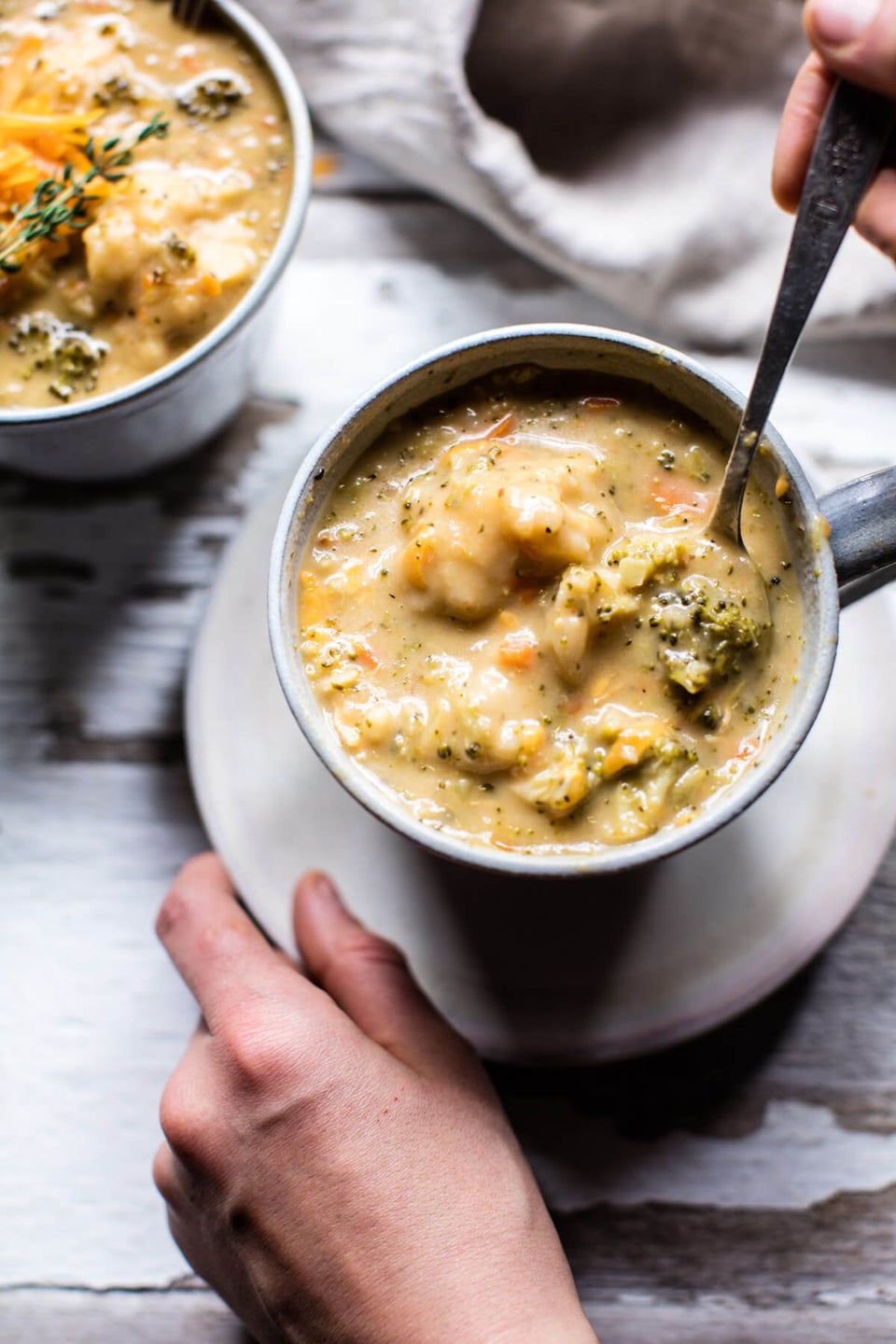 Lemony Pesto Chicken Noodle Soup. - Half Baked Harvest