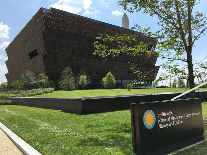 National Museum of African American History and Culture (NMAAHC), a Smithsonian Institution museum. Creative Commons via Wikimedia Commons.