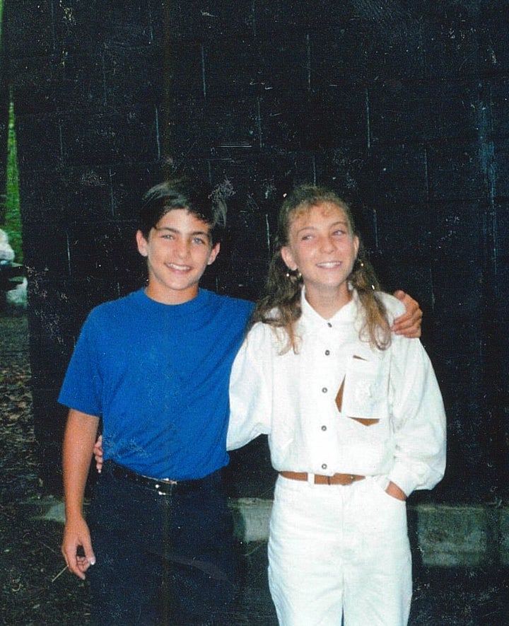 <p>Stephen and Wendy, age 11</p>