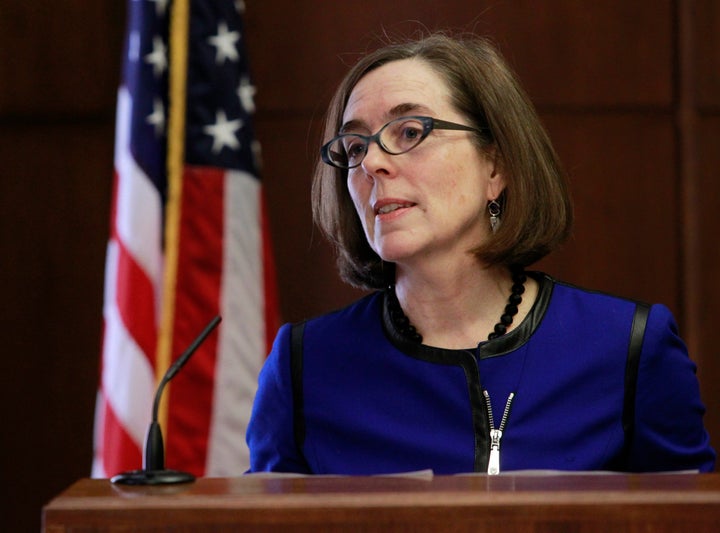 Oregon Gov. Kate Brown (D) leads one of eight states that has legalized recreational marijuana. She's ready to take up President Donald Trump on his offer to give states more flexibility and freedom in shaping their own laws.