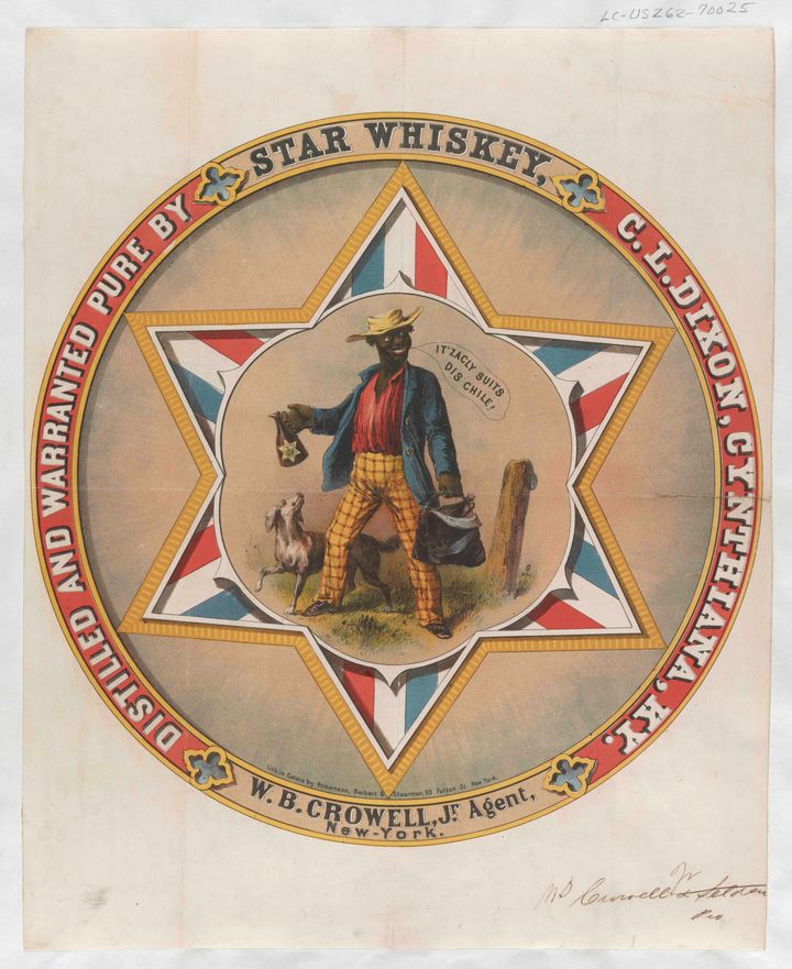 This advertisement appeared post Civil War. Star Whiskey is no longer made.