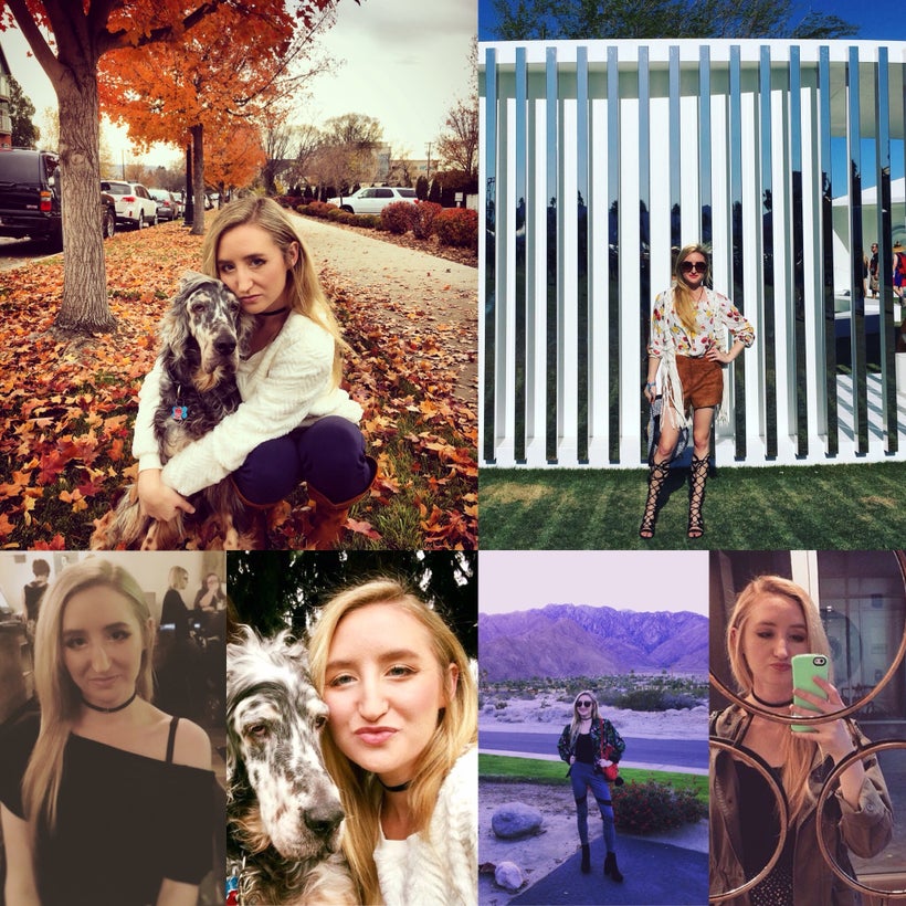 My online profile photos.