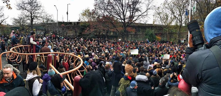 <p>#GetOrganizedBK rally, 2016</p>
