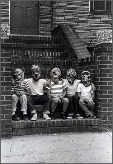 Five members of The Monster Fan Club, N.Y.C., 1961