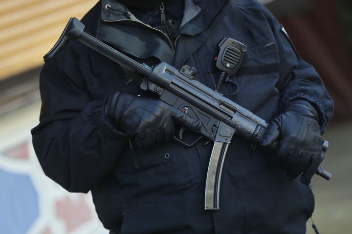 German police stormed a refugee centre after reports an armed man had taken a hostage
