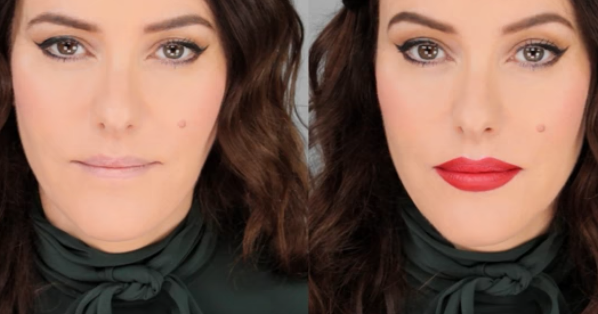 How To Make Your Lips Look Bigger By Overlining: Lisa Eldridge Shares ...