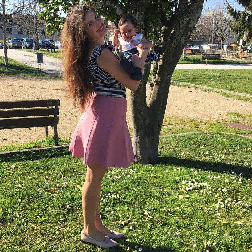 My little travel companion and I