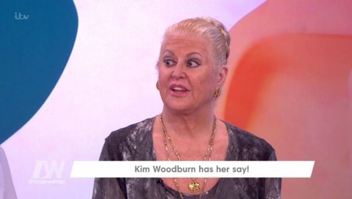 Kim Woodburn made an appearance on 'Loose Women'
