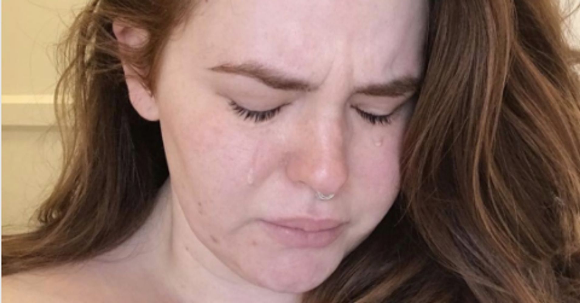 Viral Crying Selfie Shows Moms Are Just Trying To Keep Their St