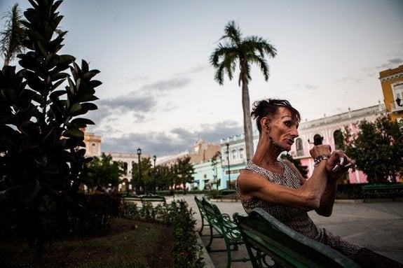 Malu, who identifies as transgender, has achieved somewhat of a celebrity status in Cuba. 