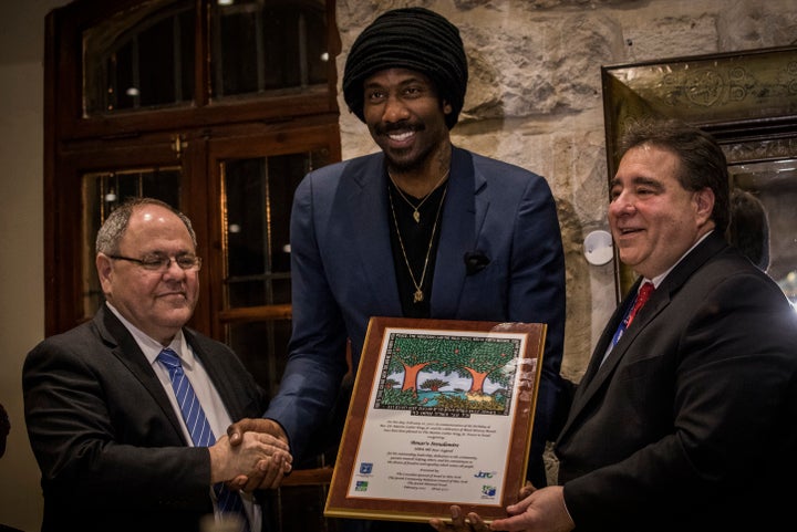 Through his foundation, Stoudemire has been proactive and in support of at-risk youth around the world and eliminating povert