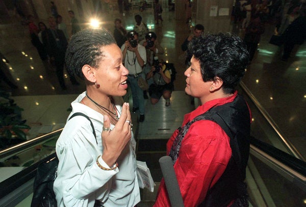 ブラックレズビアン南アフリカの女性たちの国連 高カリフォルニア。