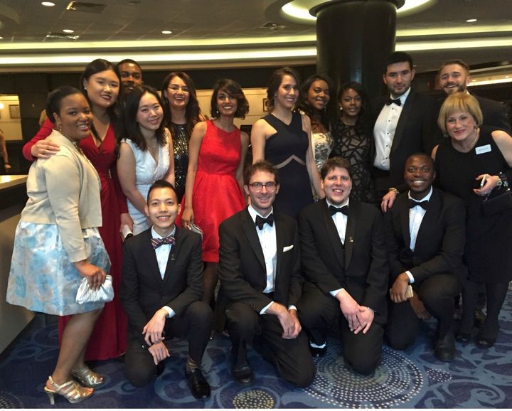 I attended the White House Correspondents' Association Dinner last year with other scholars. 