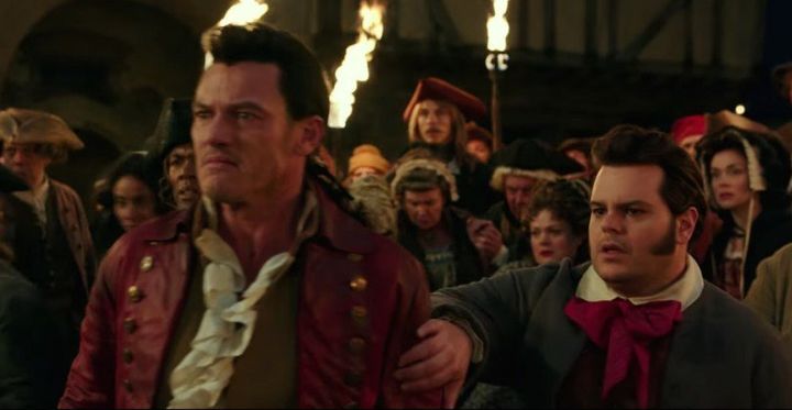 LeFou (left) will develop feelings for Gaston in the live-action version of 'Beauty And The Beast'