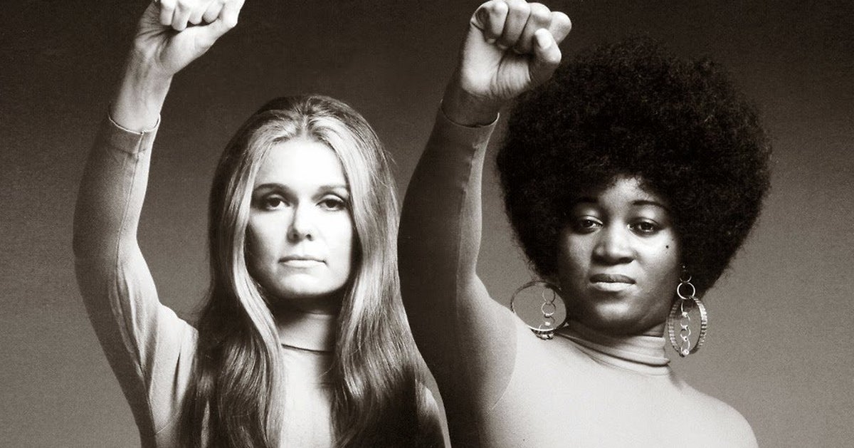 Gloria Steinem & Dorothy Pitman-Hughes' Restaging Of Iconic Portrait