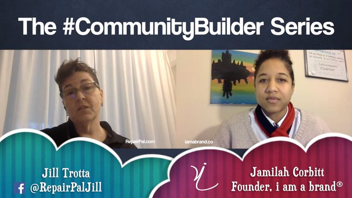 Episode 5 of The #CommunityBuilder Series featuring Jill Trotta