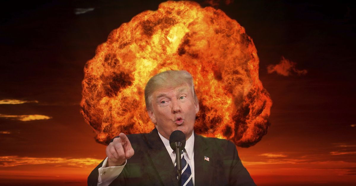 Can Donald Trump Press The Nuclear Button Huffpost Uk News 