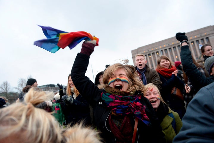 The Finnish parliament originally passed the legislation to make same-sex marriage legal in 2014, voting 101-90 in favor of the law.