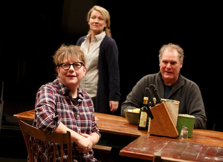 <p>Amy Warren, Lynn Hawley and Jay O. Sanders</p>