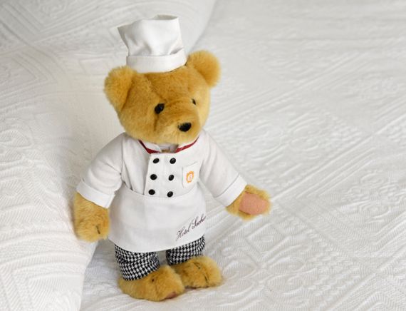 The Sacher Hotel, chef teddy bear.