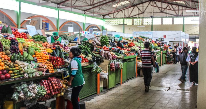 Farmer’s Market in Loja, Ecuador