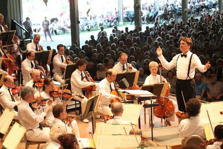 Keith Lockhart Leads the Boston Pops at Tanglewood