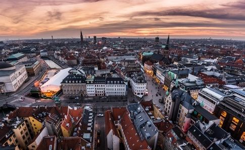 City of Copenhagen, Denmark.