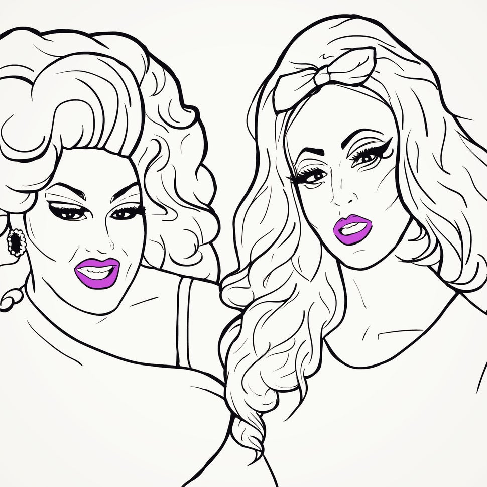 Your New Favorite Adult Coloring Book Honors The Drag Kings And Queens