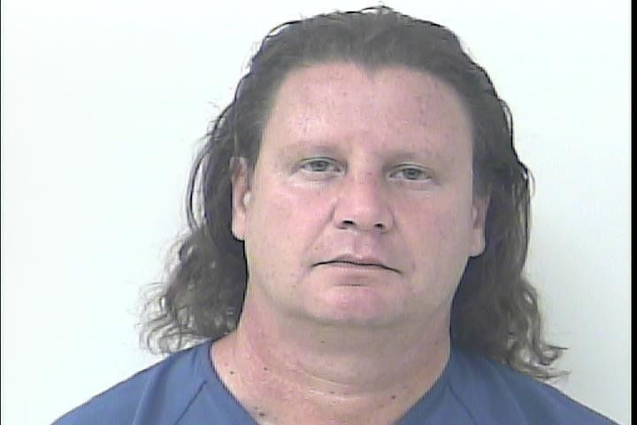 Lee Howard Koenig in a booking photo from Port St. Lucie police.