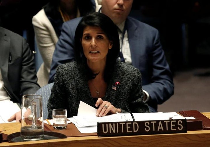 Ambassador Haley in Security Council on chemical arms