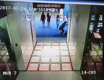 The Orchard Center mall confirmed the authenticity of leaked footage from the incident, according to local reports.
