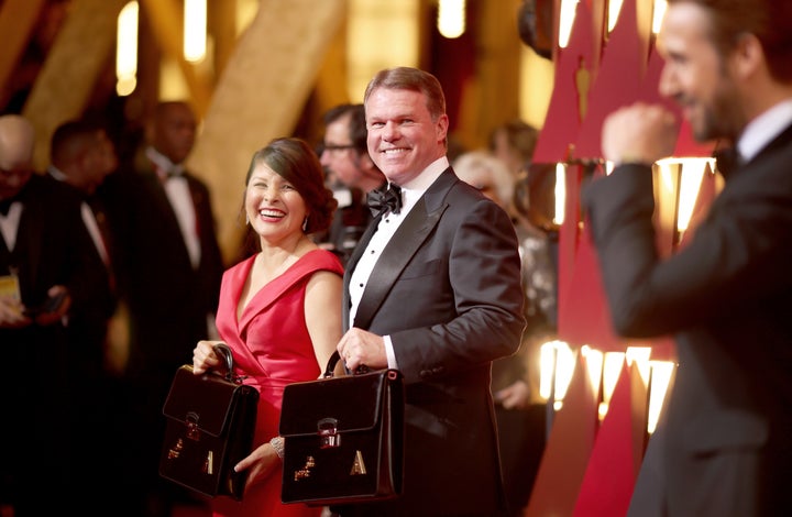 Brian Cullinan and Martha Ruiz were responsible for the Oscars Best Picture gaffe