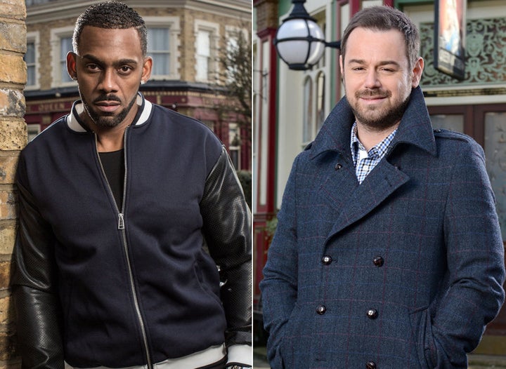 Richard Blackwood and Danny Dyer