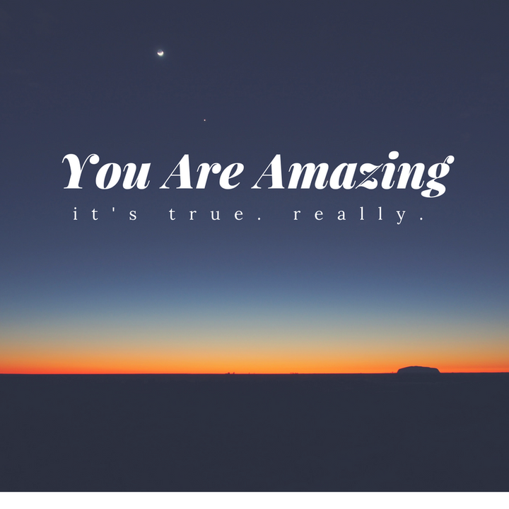 You are amazing... 