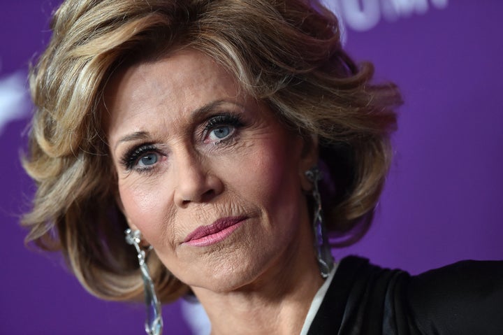 Actress and activist Jane Fonda. 