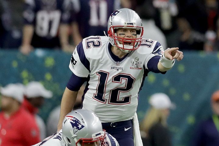 Tom Brady during Super Bowl 51 on Feb. 5 in Houston, Texas.