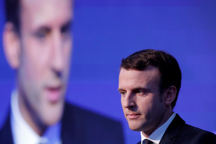 Emmanuel Macron, head of the political movement En Marche!, has been an increasing target of Russian media.